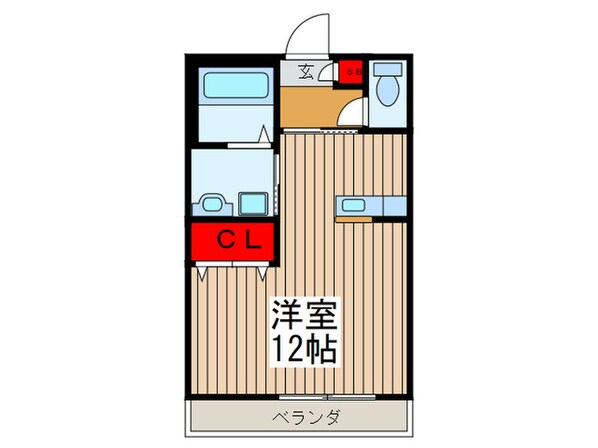 グラシュ－ドゥの物件間取画像